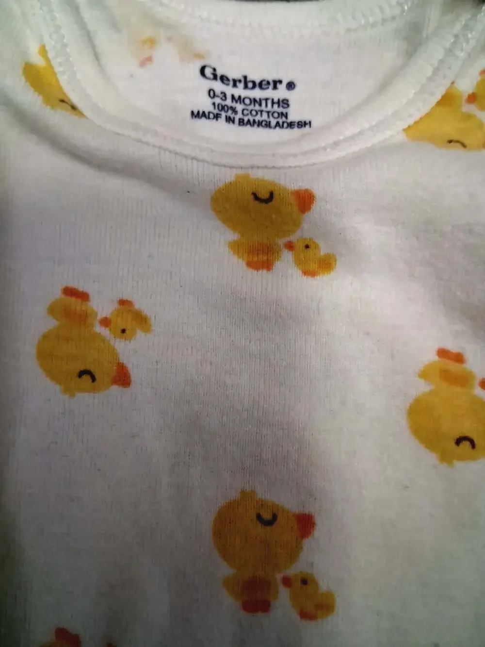 Gerber Baby Boys Short Sleeve Onesies Bodysuits 4-Pack Size 0-3 Months
